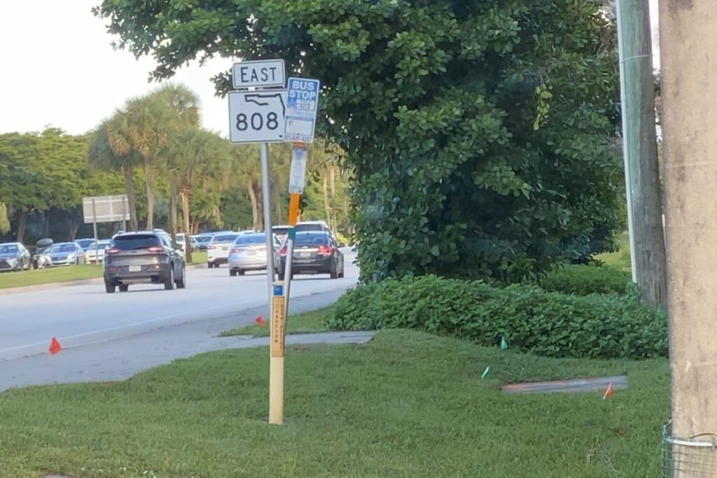 GLADES RD at POWERLINE RD