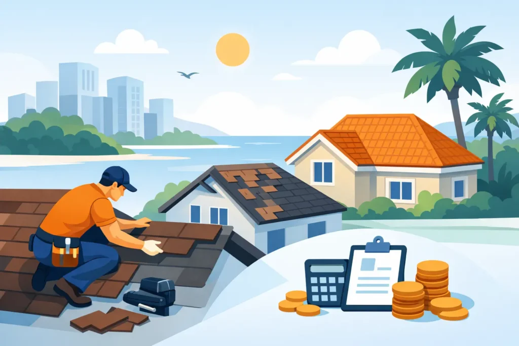 Roof Replacement Cost in South Florida