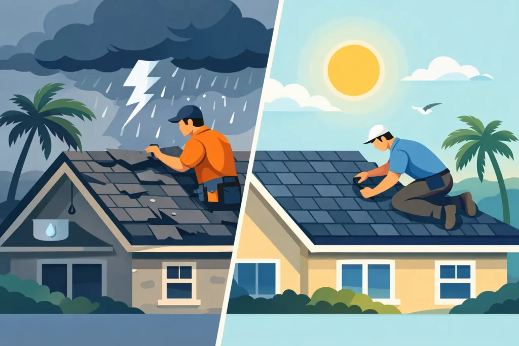 When Should a Roof Be Replaced in Florida?
